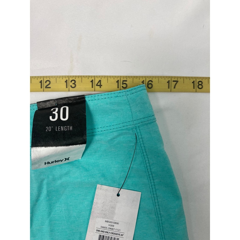 Hurley Phantom Board Shorts Men's Size 30 Aqua Surf Swim Shorts NWT - Picture 7 of 10